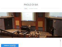 Tablet Screenshot of paolodisia.com